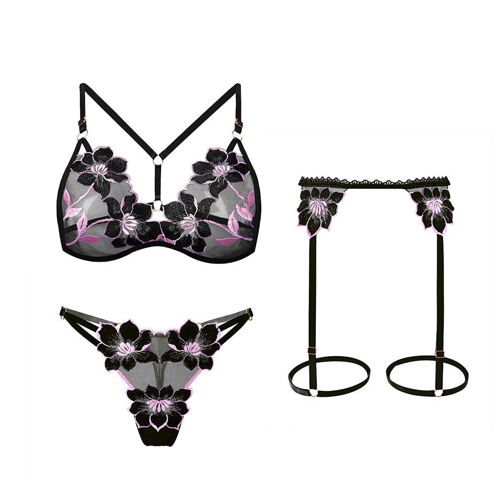 Slip Into Seduction 3 Piece Garter Set