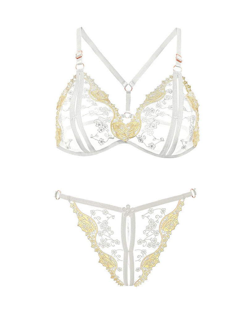 Petal Kiss Two-Piece Lingerie Set