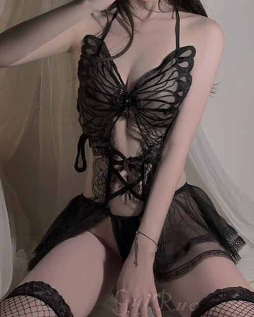 Heavenly Haze Sheer Babydoll Lingerie
