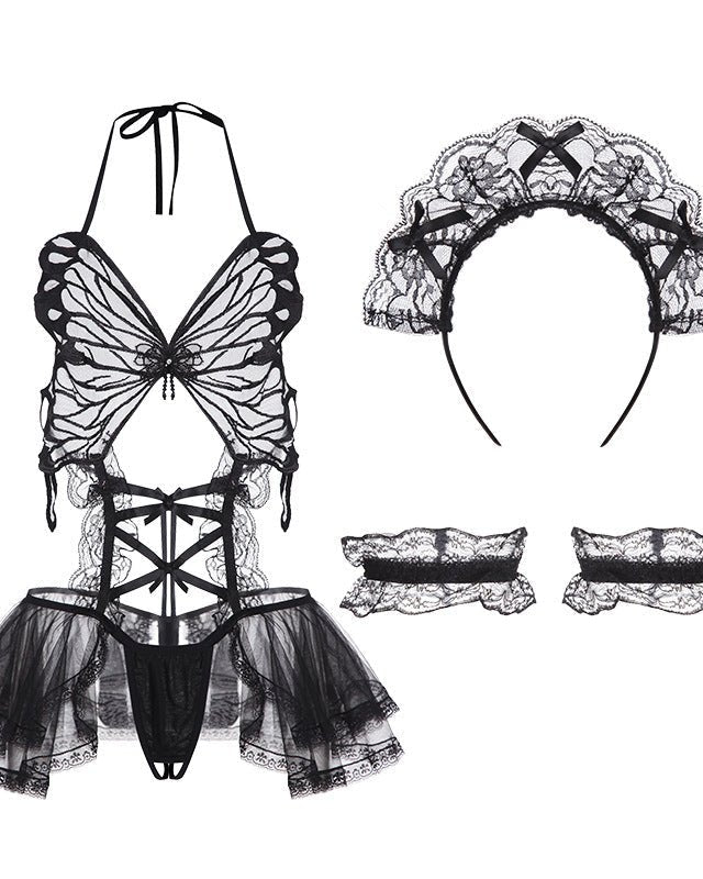 Heavenly Haze Sheer Babydoll Lingerie