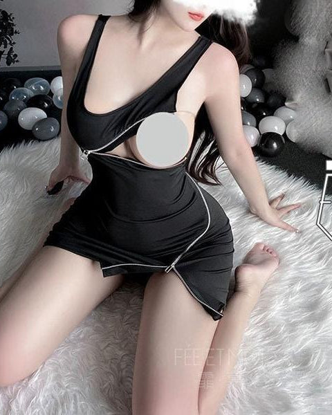 Unzip the Desire Dress Style Lingerie