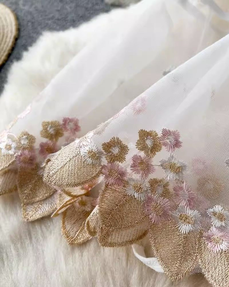 Blush Blossom Babydoll Lingerie