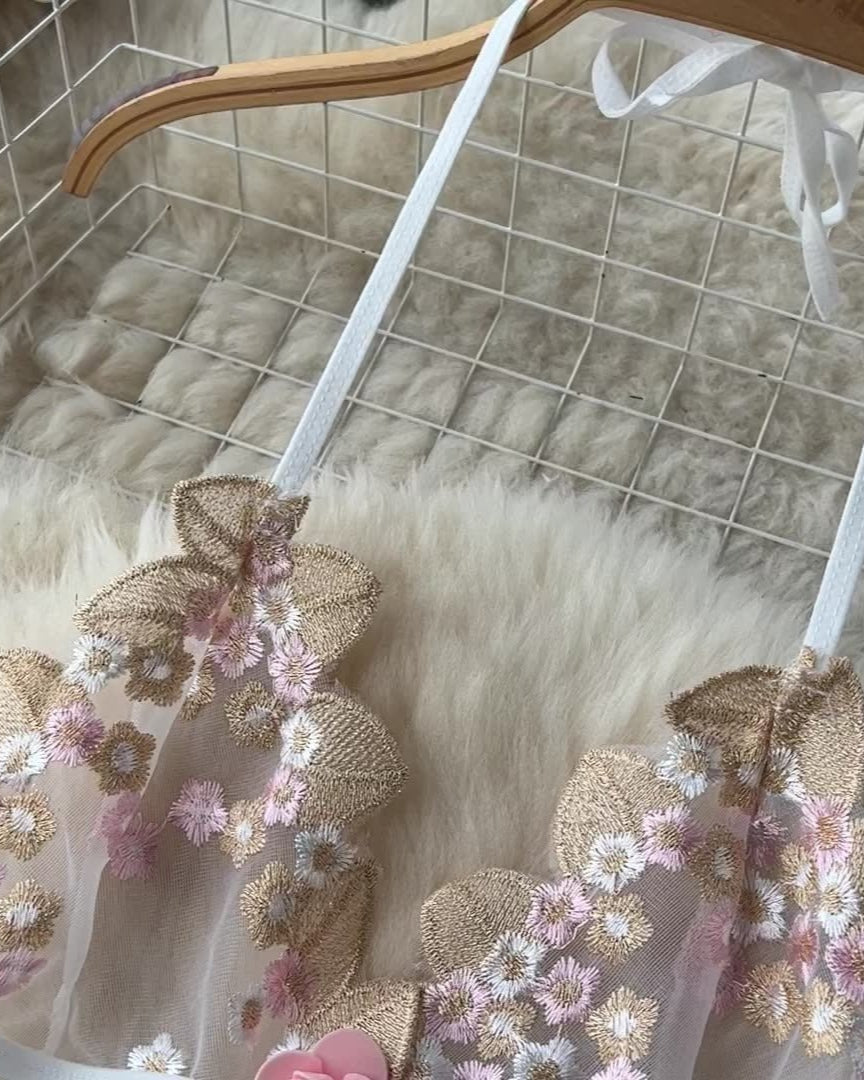 Blush Blossom Babydoll Lingerie
