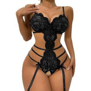 Ravishing Rouge Strappy Babydoll Lingerie