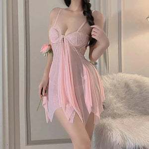 Blazing Romance Sheer Babydoll Lingerie