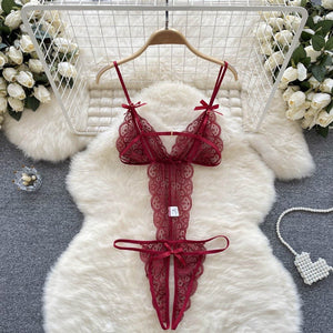 Twilight Desire Lace Teddy Lingerie