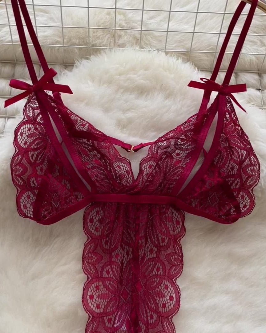 Twilight Desire Lace Teddy Lingerie