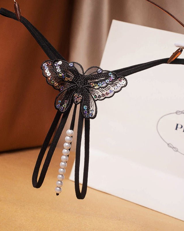 Jeweled Butterfly Desire Panty Lingerie