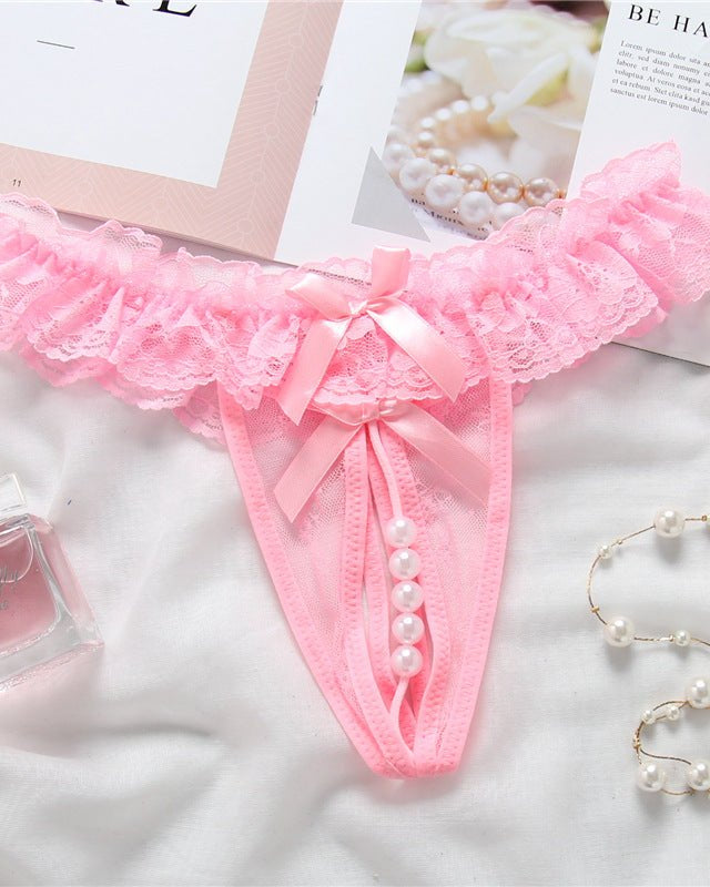 Pretty in Pearls Lace Panty Lingerie
