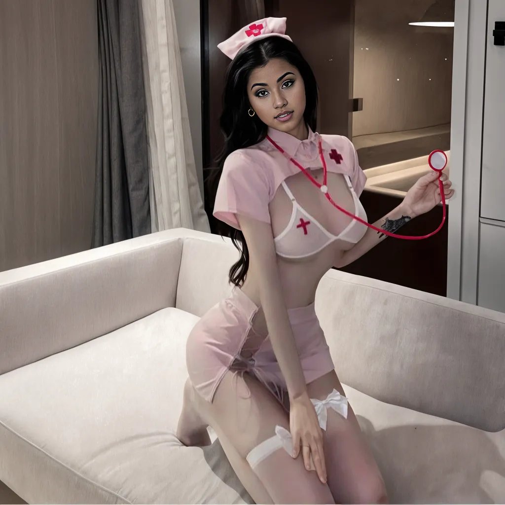 Innocent Allure Pink Nurse Fantasy Lingerie