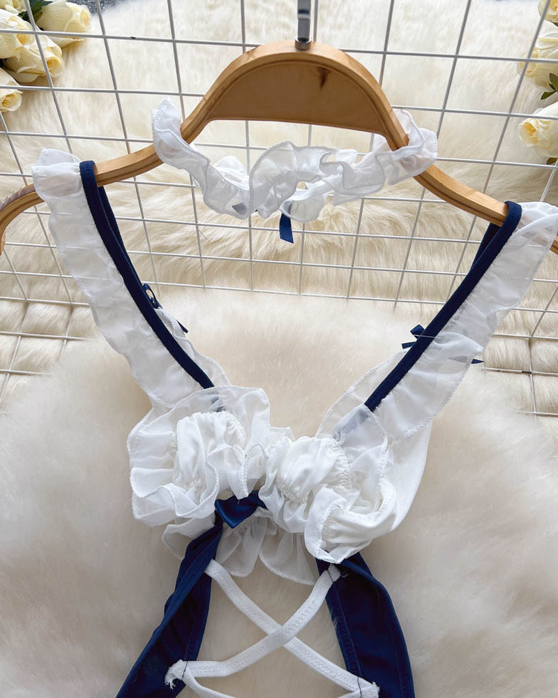 Ribbons & Lace Fantasy Lingerie Set
