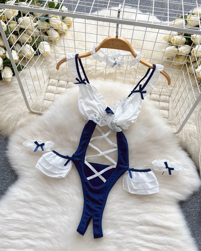 Ribbons & Lace Fantasy Lingerie Set