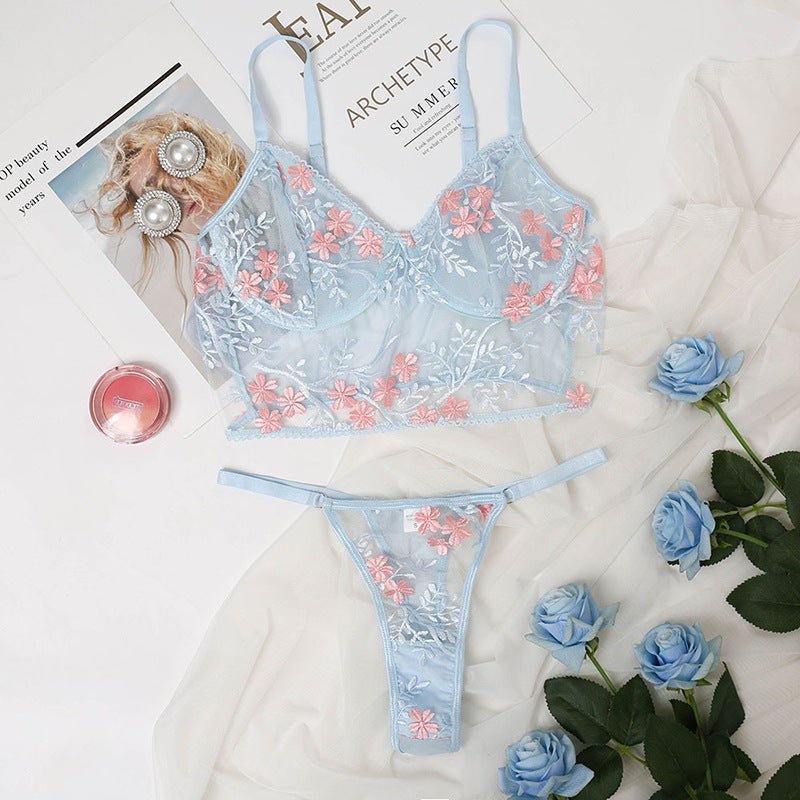 Bluebell Bliss Two Piece Lingerie