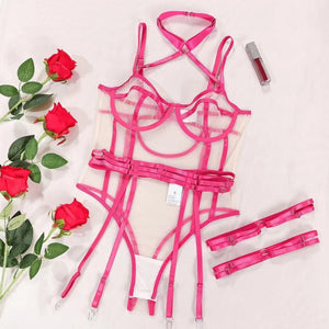 Electric Obsession Mesh Lingerie Set