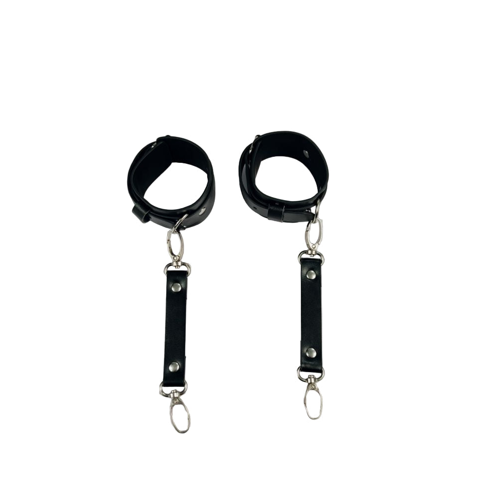 Zibba Leather Handcuff Roleplay