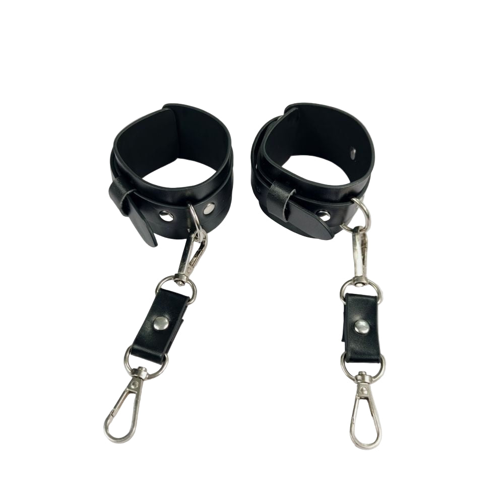 Zibba Leather Handcuff Roleplay